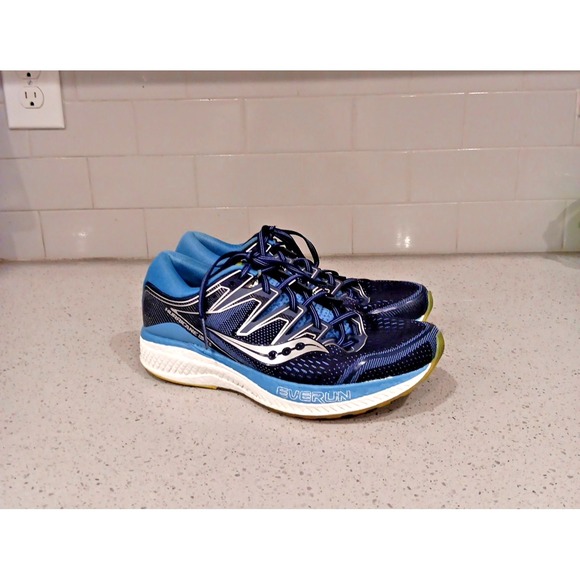 Saucony Shoes - Saucony Womens Hurricane ISO 5 S10460-1 Blue Running Shoes Sneakers Size 9.5